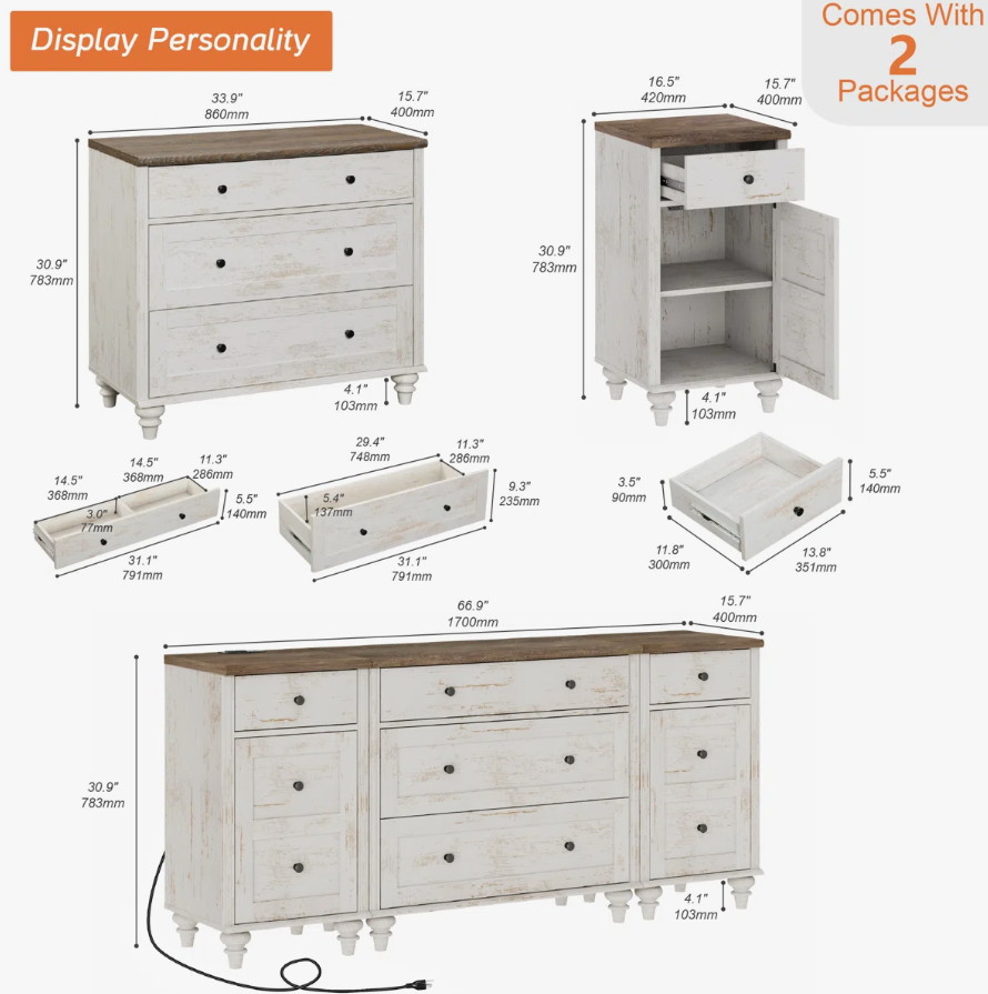 Dresser Combo Set pic 2