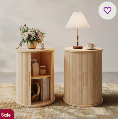 Fluted Side Table 1