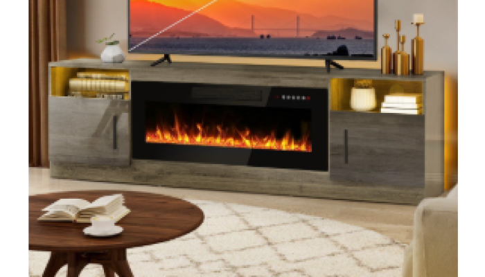 fireplace tv stand3
