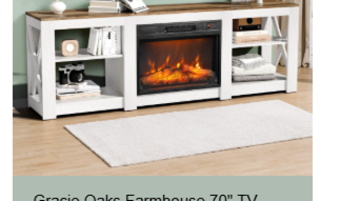 fireplace tv stand4a